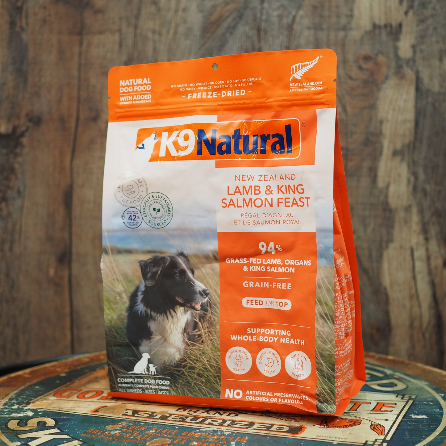 【K9Natural】ラム&キングサーモン・フィースト