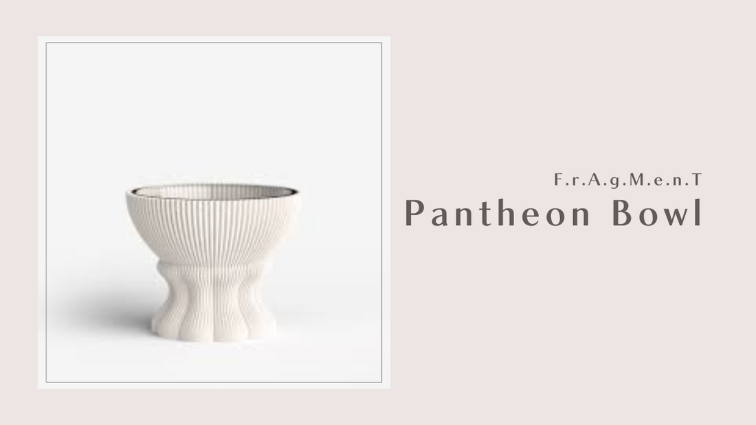 愛犬のご飯がさらに楽しく！建築家がデザインした美しいフードボウル【Pantheon Bowl】