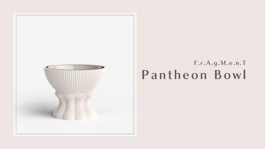 愛犬のご飯がさらに楽しく！建築家がデザインした美しいフードボウル【Pantheon Bowl】