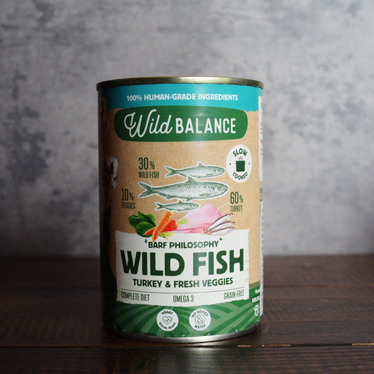 【Wild BALANCE】フィッシュ&ターキーフード　BARFフィロソフィー