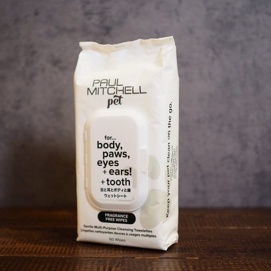 【PAUL MITCHELL】目と耳とボディーと歯のウェットシート