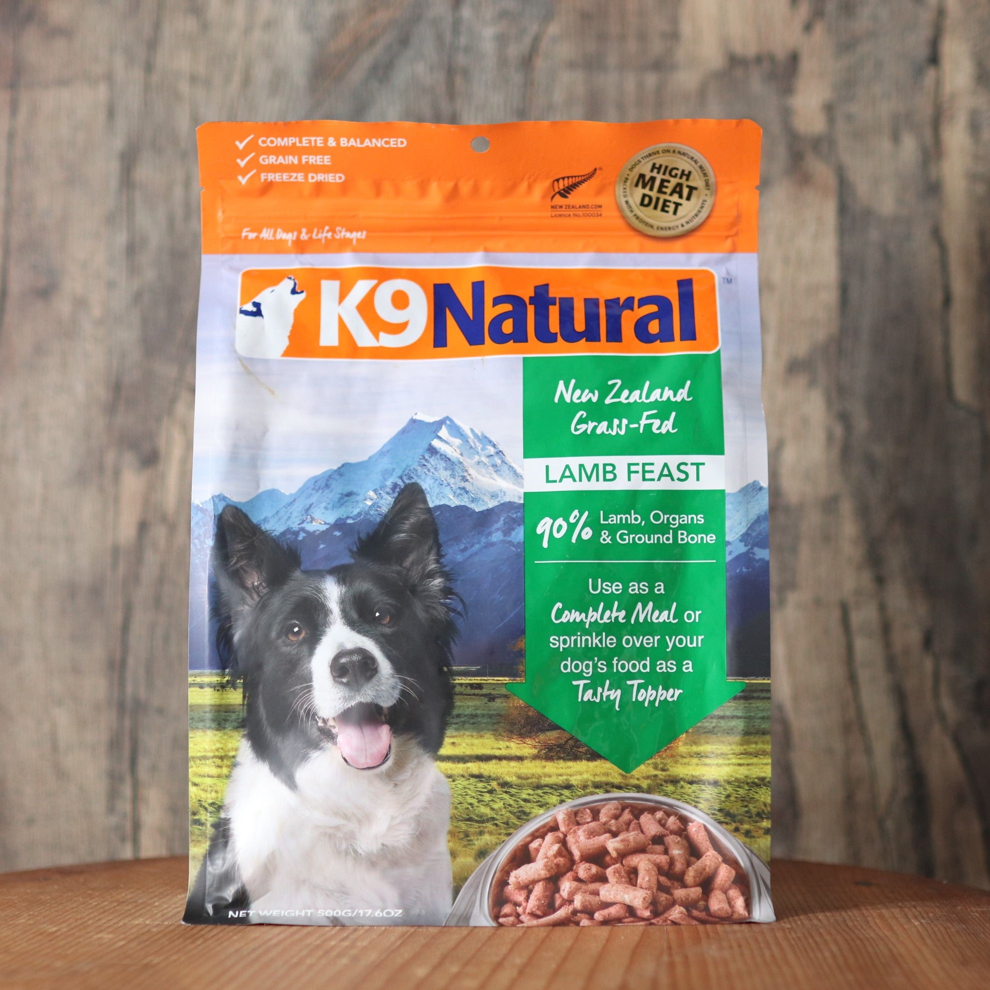 K9ナチュラルラム&キングサーモンフィースト1.8kg